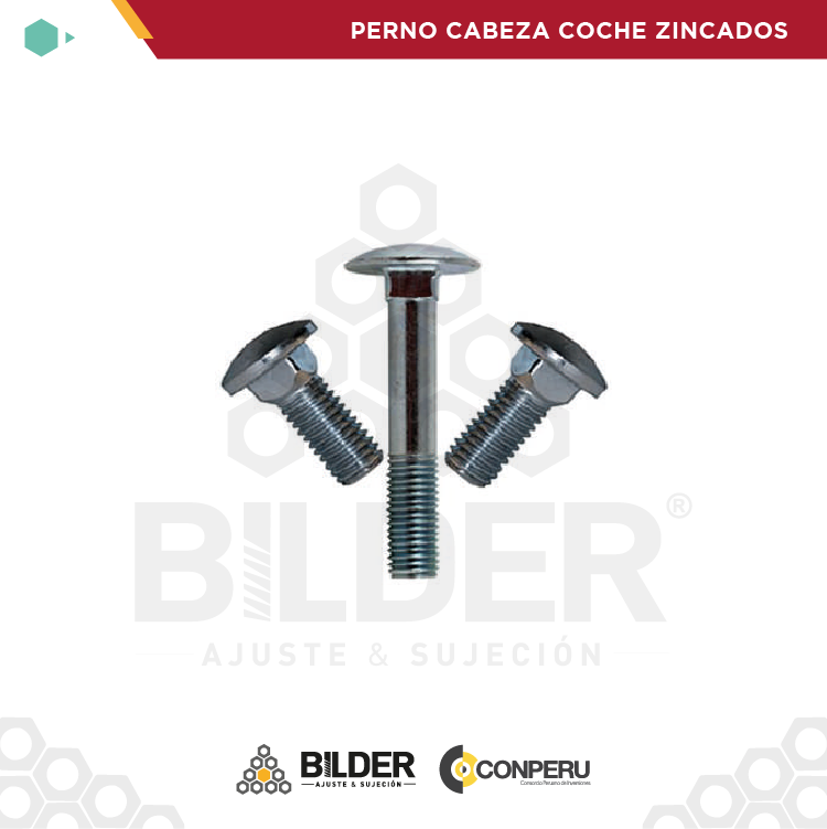 PERNO CABEZA COCHE ZINCADOS