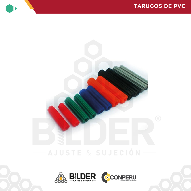 TARUGOS DE PVC