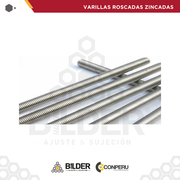 VARILLAS ROSCADAS ZINCADAS