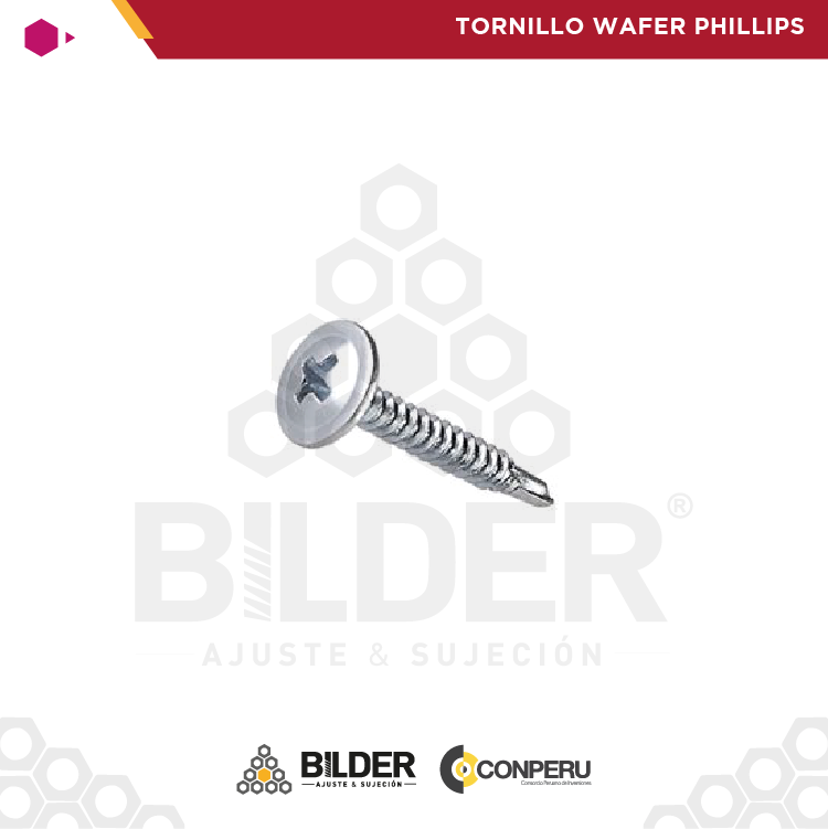 TORNILLO WAFER PHILLIPS P/BROCA Y P/FINA